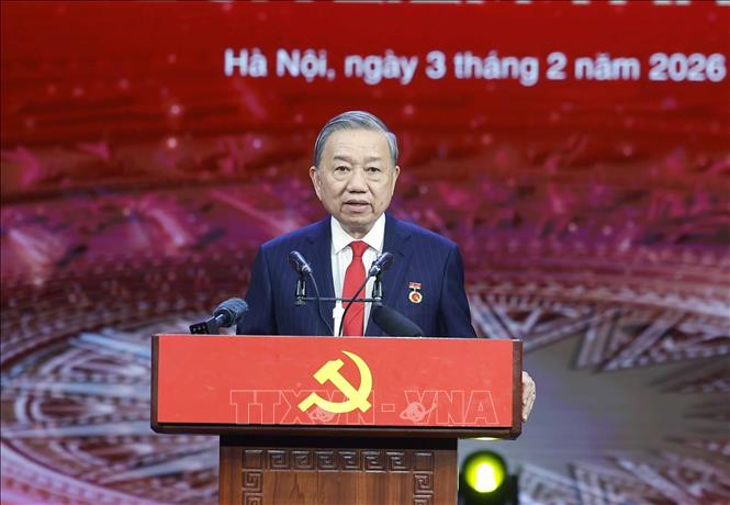 Tổng Bí thư Tô Lâm phát biểu. Ảnh: Thống Nhất – TTXVN