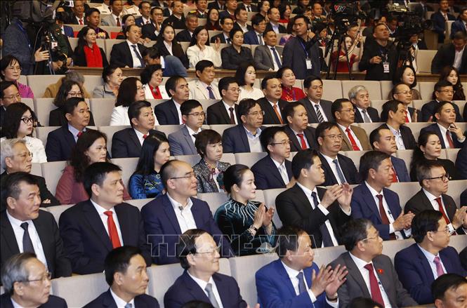 Các đại biểu dự buỗi lễ. Ảnh: Thống Nhất - TTXVN