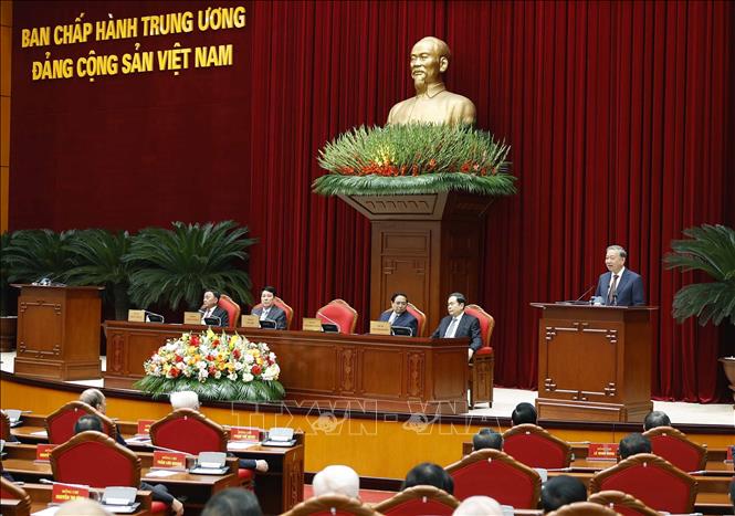 Tổng Bí thư Tô Lâm phát biểu. Ảnh: Thống Nhất – TTXVN