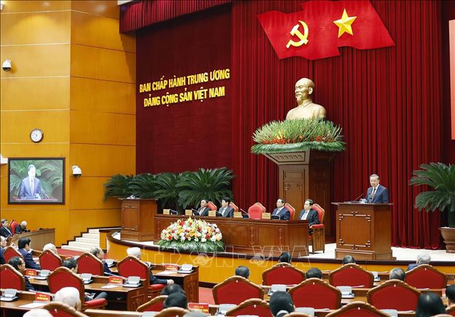 Tổng Bí thư Tô Lâm phát biểu. Ảnh: Thống Nhất – TTXVN