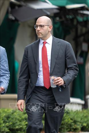 Ông Stephen Miran, cố vấn kinh tế của chính quyền Tổng thống Donald Trump. Ảnh: THX/TTXVN