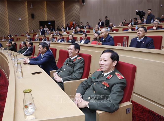 Các đại biểu tham dự cuộc gặp mặt. Ảnh: Thống Nhất – TTXVN