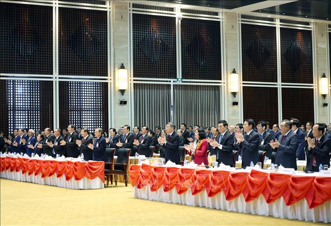 Các đại biểu dự Hội nghị. Ảnh: Thống Nhất – TTXVN