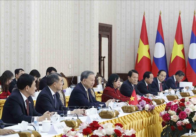 Tổng Bí thư Tô Lâm phát biểu. Ảnh: Thống Nhất – TTXVN