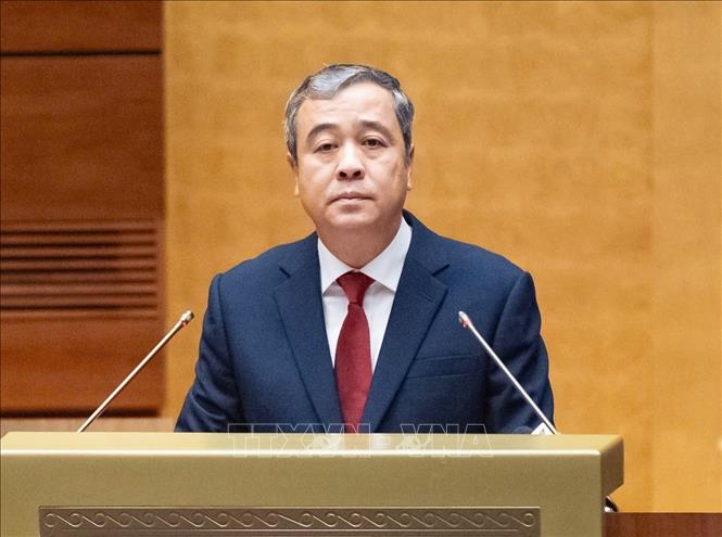 Đồng chí Ngô Đông Hải, Uỷ viên Trung ương Đảng, Phó Trưởng Ban Tuyên giáo và Dân vận Trung ương phát biểu tại hội nghị. Ảnh: Phương Hoa - TTXVN