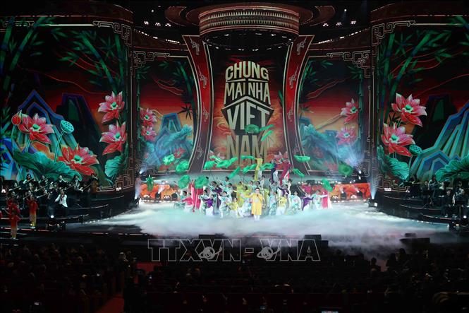 Chương trình nghệ thuật đặc biệt Xuân Quê hương 2026. Ảnh: An Đăng - TTXVN