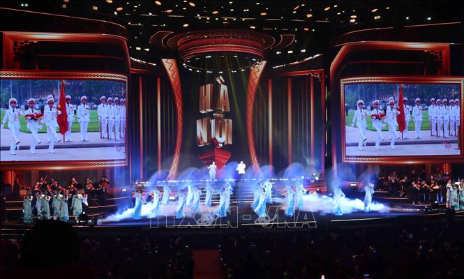 Chương trình nghệ thuật đặc biệt Xuân Quê hương 2026. Ảnh: An Đăng - TTXVN
