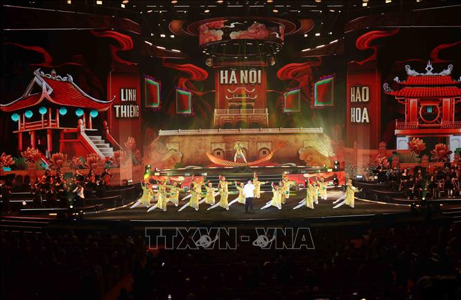 Chương trình nghệ thuật đặc biệt Xuân Quê hương 2026. Ảnh: An Đăng - TTXVN