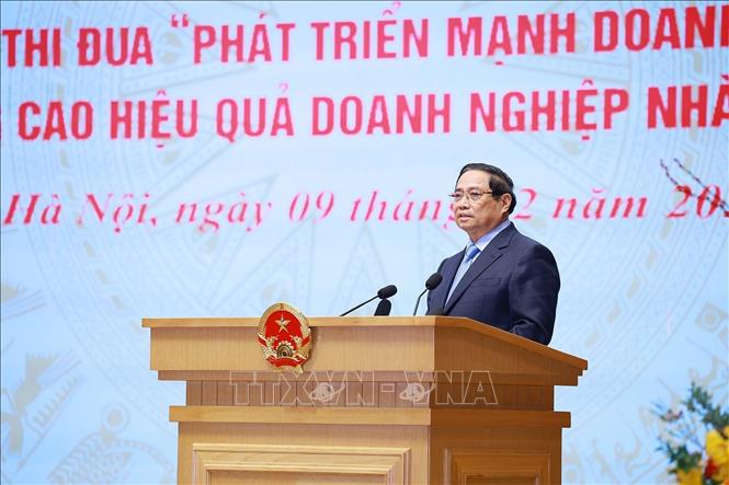 Thủ tướng Phạm Minh Chính phát động Phong trào thi đua “Đổi mới sáng tạo, phát triển khoa học, công nghệ, chuyển đổi số, chuyển đổi xanh” và Phong trào thi đua “Phát triển mạnh doanh nghiệp tư nhân, nâng cao hiệu quả doanh nghiệp Nhà nước