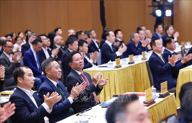 Các đại biểu dự lễ phát động. Ảnh: Dương Giang-TTXVN 
