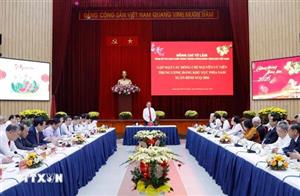 Tổng Bí thư gặp mặt nguyên Ủy viên Trung ương Đảng khu vực phía Nam