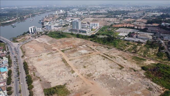 Doanh nghiệp tại Khu công nghiệp Biên Hòa 1 đã di dời bàn giao mặt bằng cho Nhà nước. Ảnh: Công Phong - TTXVN