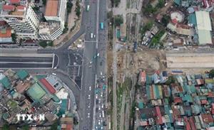 Hà Nội: Phân luồng phương tiện qua hầm và nút giao đường Giải Phóng-Kim Đồng