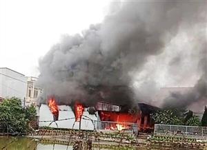 Bắc Ninh: Cháy kho làm nến ở Nhà tình thương Hương La