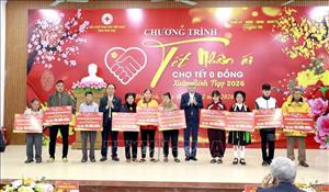 Tết Nhân ái 2026: Hơn 1,3 triệu phần quà đã đến với người dân trên cả nước