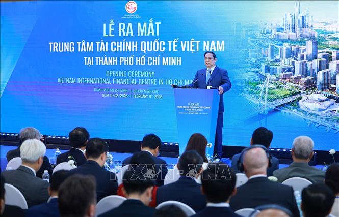 Thủ tướng Phạm Minh Chính phát biểu chỉ đạo. Ảnh: Dương Giang-TTXVN
