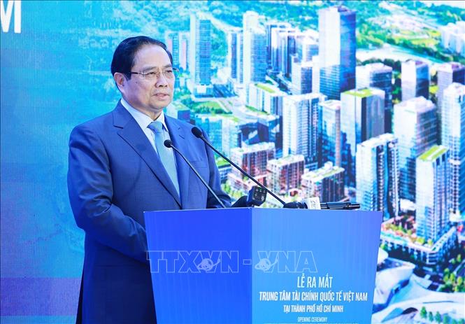 Thủ tướng Phạm Minh Chính phát biểu chỉ đạo. Ảnh: Dương Giang-TTXVN
