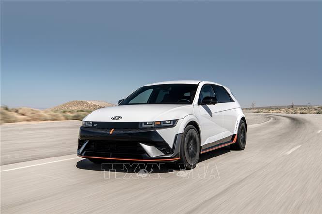 Mẫu ô tô của hãng Hyundai. Ảnh: Yonhap/TTXVN
