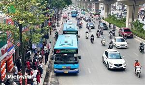 Gần 50.000 lượt xe buýt Hà Nội được vận hành dịp cao điểm Tết Bính Ngọ 2026