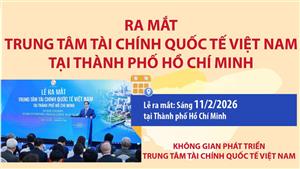 Ra mắt Trung tâm tài chính quốc tế Việt Nam tại TP Hồ Chí Minh