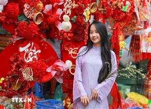 Chợ hoa Hàng Lược - nét Xuân rực rỡ giữa lòng phố cổ