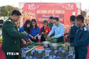 Không khí đón Xuân của những người lính "canh trời" quê hương