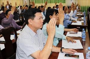 Phát huy dân chủ và trách nhiệm trong công tác giới thiệu người ứng cử