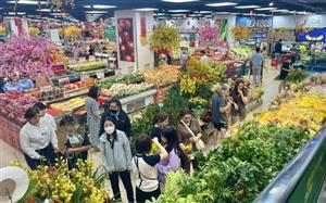 Cao điểm thị trường Tết, sức mua hoa không có nhiều đột biến