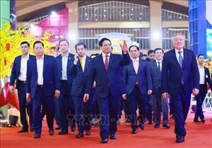 Thủ tướng Phạm Minh Chính dự Lễ bế mạc Hội chợ Mùa Xuân năm 2026