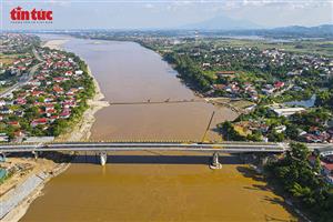 Bộ Xây dựng công bố kết thúc tình huống khẩn cấp thiên tai tại cầu Phong Châu, Phú Thọ