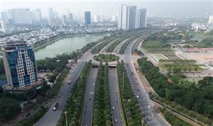 Giao thông Hà Nội "yên tĩnh" trong buổi sáng ngày đầu nghỉ Tết