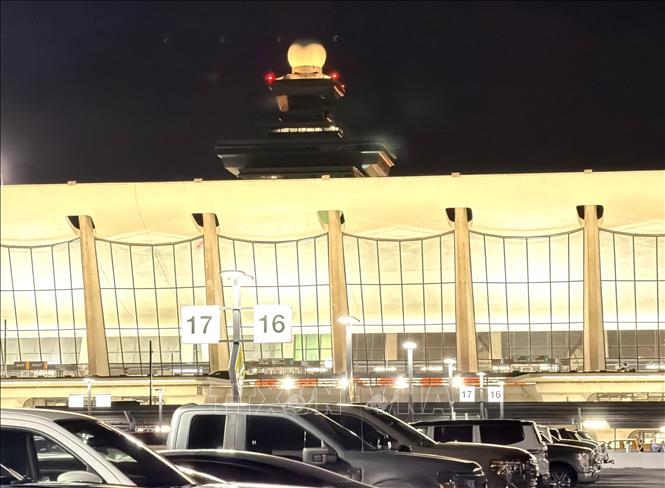 Sân bay quốc tế Washington Dulles (IAD) ở bang Virginia, cách trung tâm thủ đô Washington khoảng 42km. Ảnh: Ngọc Quang - PV TTXVN tại Mỹ