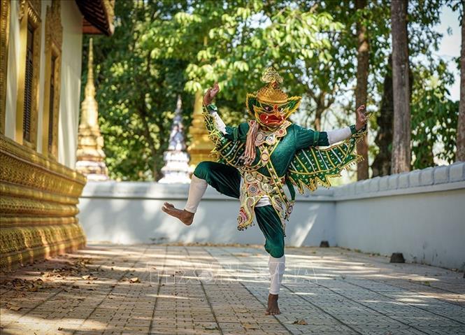 Thần điểu trong truyền thuyết. Ảnh: Khánh Hoà - TTXVN