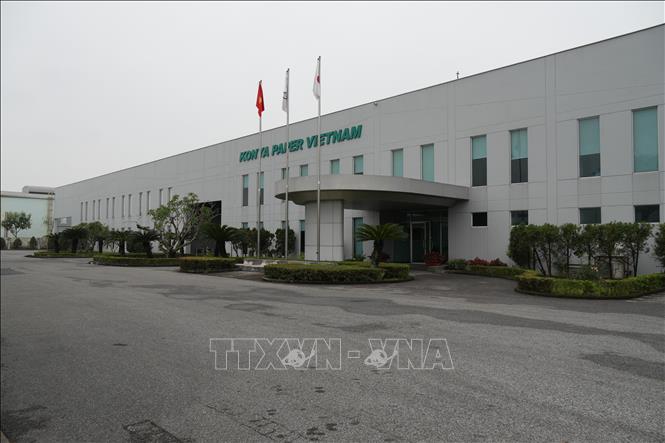 Công ty TNHH Giấy Konya Việt Nam, TP.Hải Phòng. Ảnh: Minh Huệ - TTXVN
