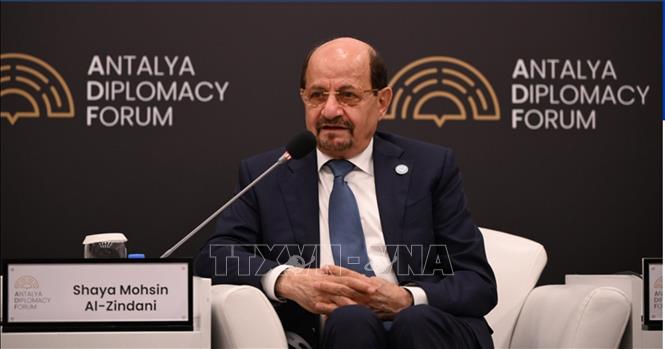 Thủ tướng kiêm Ngoại trưởng Yemen Shaya al-Zindani. Ảnh: Anadolu Agency/TTXVN