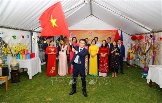 Đại sứ quán Việt Nam tại Nam Phi tổ chức chương trình “Xuân quê hương 2023” (15/1/2023). Ảnh: Hồng Minh - TTXVN  