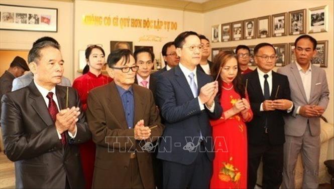 Đại sứ quán Việt Nam tại Canada tổ chức chương trình Tết cộng đồng Xuân quê hương 2025 gắn kết và ý nghĩa dành cho cộng đồng người Việt tại Canada (Ottawa, 18/1/2025). Ảnh: Trung Dũng -  TTXVN  