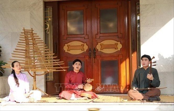 Góc hát xẩm trong Chương trình 