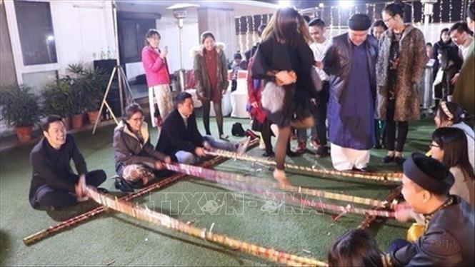 Tiết mục nhảy sạp sôi động trong chương trình 