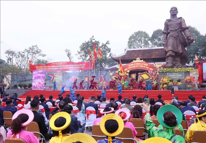 Lễ hội kỷ niệm 237 năm Chiến thắng Ngọc Hồi - Đống Đa (1789 - 2026). Ảnh: Văn Điệp – TTXVN