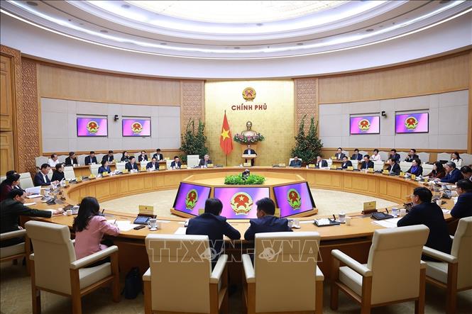 Thường trực Chính phủ họp đánh giá tình hình Tết Nguyên đán Bính Ngọ. Ảnh: Dương Giang-TTXVN 
