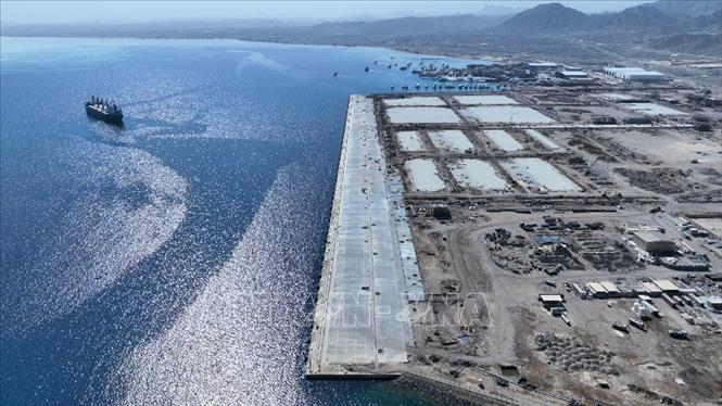 Dự án cảng đa năng Safaga 2. Ảnh: TTXVN phát