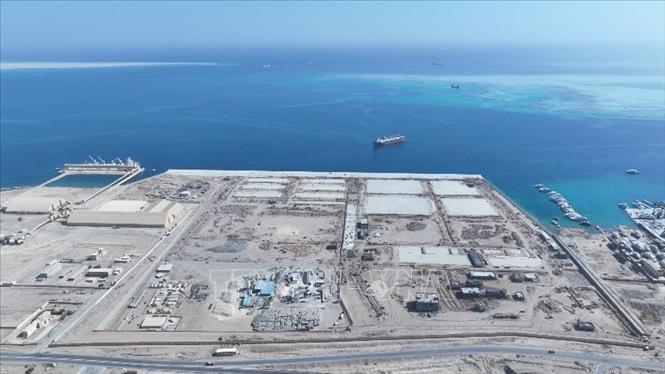 Dự án cảng đa năng Safaga 2. Ảnh: TTXVN phát