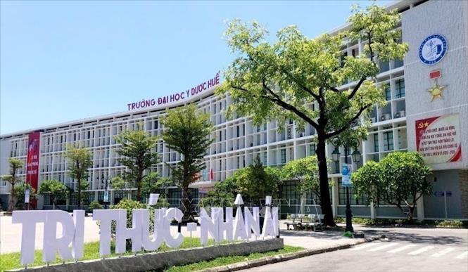 Toàn cảnh Trường Đại học Y - Dược, Đại học Huế. Ảnh: TTXVN phát                   