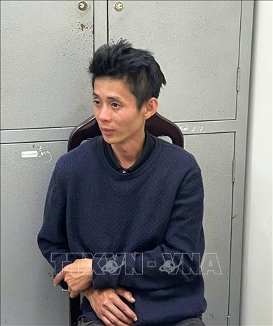 Tài xế Huỳnh Hùng gây tai nạn làm 3 người trong 1 gia đình đi trên xe máy tử vong. Ảnh TTXVN phát