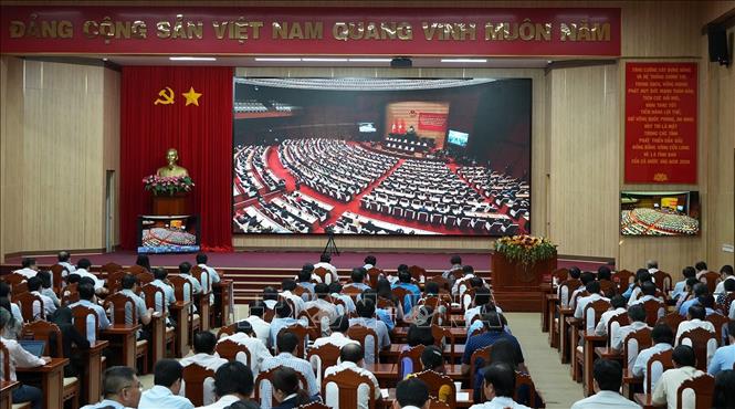 Quang cảnh hội nghị. Ảnh: Lê Huy Hải - TTXVN