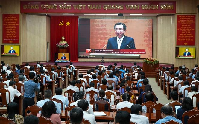 Quang cảnh hội nghị. Ảnh: Lê Huy Hải - TTXVN