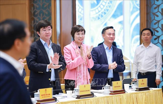 Các đại biểu tham dự phiên họp lần thứ nhất - năm 2026 của BCĐ về phát triển khoa học, công nghệ, đổi mới sáng tạo, chuyển đổi số và Đề án 06. Ảnh: Dương Giang-TTXVN
