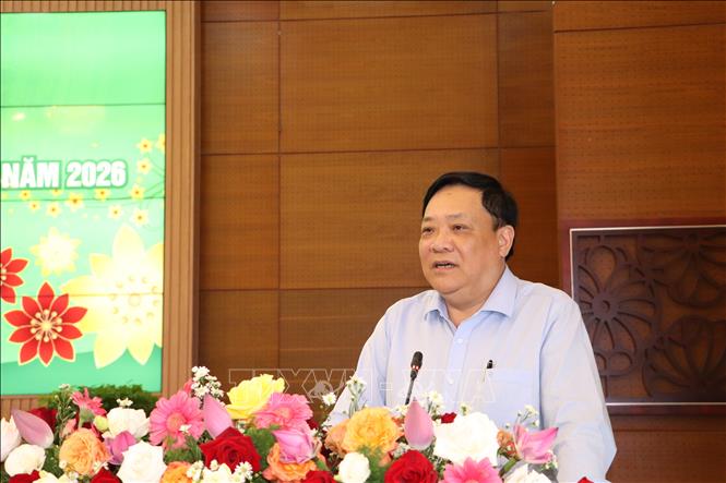 Ông Phạm Thành Ngại, Chủ tịch UBND tỉnh Đồng Tháp phát biểu. Ảnh: Hồng Nhung - TTXVN