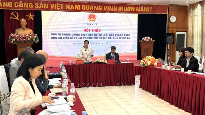 Bà Đỗ Thị Lan, Phó Chủ nhiệm Ủy ban Văn hóa và Xã hội của Quốc hội  phát biểu. Ảnh: Ngọc Bích – TTXVN